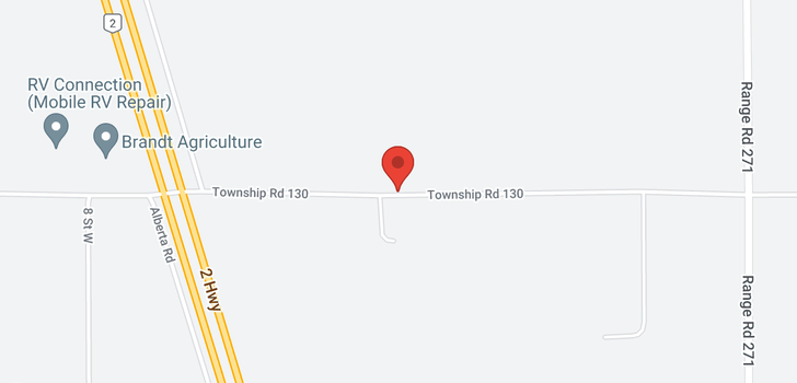 map of 264052 Twp Rd 130